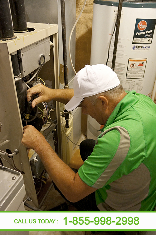 Annual furnace maintenance and tune up