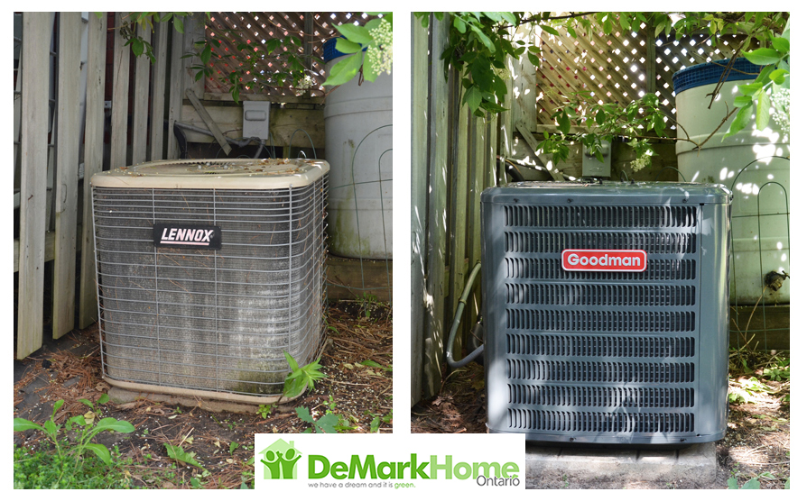 HVAC Before & After Gallery - DeMark Home Ontario